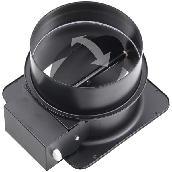 タジマ 排気電動ダンパー DS01-150BK レンジフード用 業務用 TAJIMA