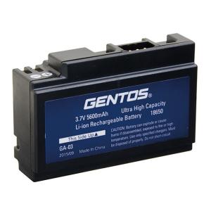 ジェントス 専用リチウム電池 GA-03 ヘッドライト（GH-003RG）用 バッテリー 充電池『ポスト配送』｜telj