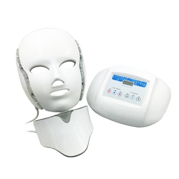 『2020年2月中旬頃入荷予定』ホームケア美容機器 LEDマスク美顔器 首ユニット付き 弘洋株式会社