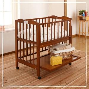 ミニふとん付き キンタロー 収納付きベビーベッド ミニ 2WAYパルクII