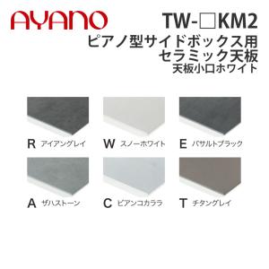 『関東開梱設置無料』綾野製作所 ピアノ型サイドボックス用セラミック天板 天板小口ホワイト 奥450タイプ 幅111〜170cm TW-_KM2 スタイン STEIN『納期約5週間』