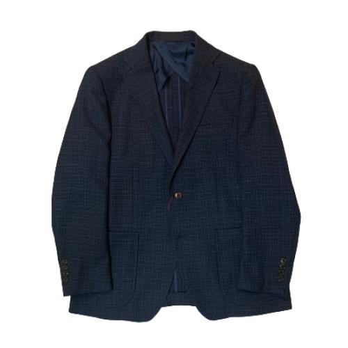 TEMA｜メンズ　ウールジャケット　紺　日本製 　春夏｜REDAイタリア製生地使用