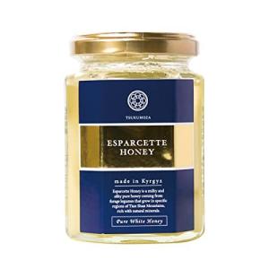 完全非加熱の白はちみつ 170g ホワイトハニー TSUKUMOZA キルギス共和国 エスパルセットハニー 蜂蜜