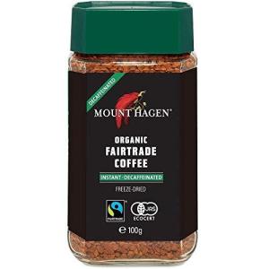 マウントハーゲン オーガニック フェアトレード カフェインレスインスタントコーヒー100g インスタント-2 パック QT%D