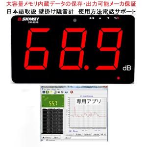 デジタル騒音計 騒音測定器 高精度 アラーム搭載 リアルタイム測定