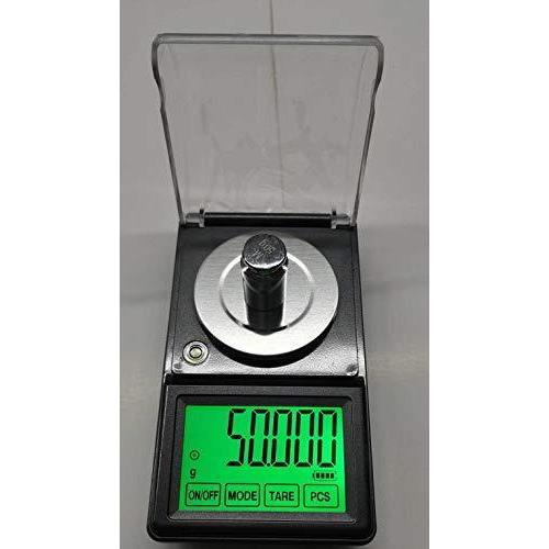 限定1台デジタル 天秤 DC電源使用 日本語取説 精密天秤 0.001gで50g スケール タッチパ...
