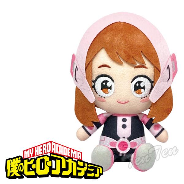 僕のヒーローアカデミア Chibiぬいぐるみ 麗日お茶子 【即納品】 ヒーローコスチューム グッズ ...