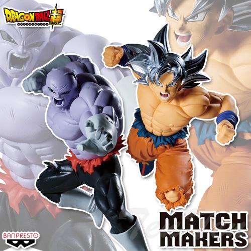 ドラゴンボール超 MATCH MAKERS 孫悟空 身勝手の極意＆ジレン 2体セット 【新品・未開封...