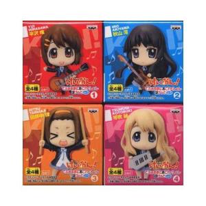 K-ON！ けいおん！ フィギュア でふぉるまにあこれくしょん ・ ぽけっと vol.1 コンプリートセット｜ten-ten-store