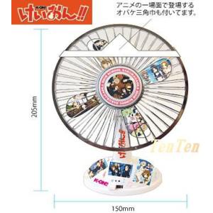 けいおん K-ON グッズ 扇風機 USB/電池式 卓上 デコれるmini扇風機