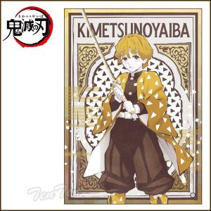 ANIPLEX 描き下ろしイラスト 75mm飾れる缶バッジ 我妻善逸『劇場版「鬼