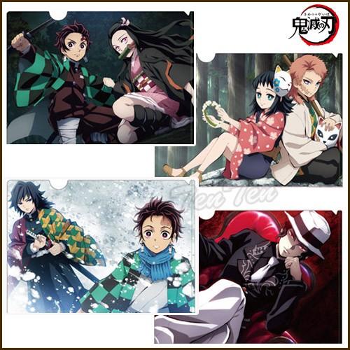 鬼滅の刃 クリアファイルセット 4種セット 【即納品 新品】 鬼滅 クリアファイル きめつのやいば ...