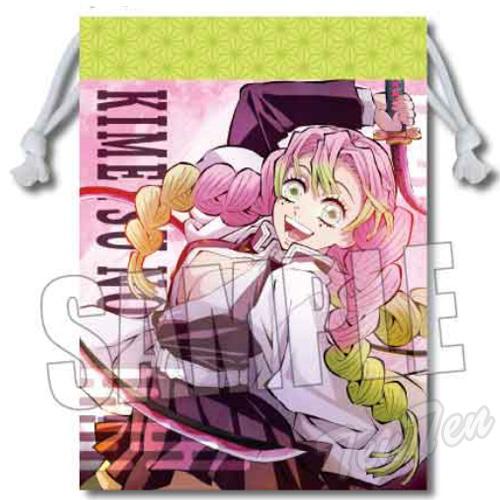 鬼滅の刃 巾着 甘露寺 蜜璃 ( 刀鍛冶の里編 )【即納品】 鬼滅 かんろじ みつり 恋柱 刀鍛冶 ...