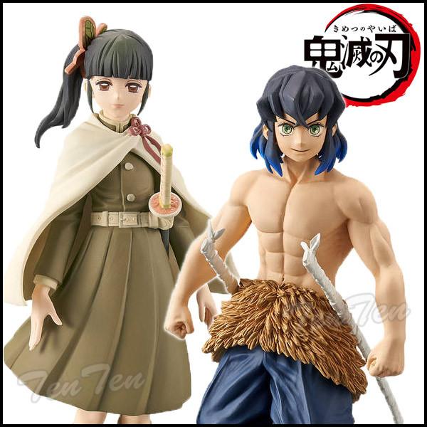 鬼滅の刃 フィギュア 絆ノ装 捌ノ型 栗花落カナヲ ＆ 嘴平 伊之助(素顔) 全2種セット きめつの...