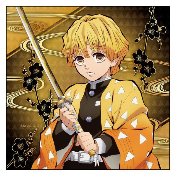 鬼滅の刃 マイクロファイバータオル 我妻 善逸 （あがつま ぜんいつ） きめつのやいば 鬼滅の刃 グ...