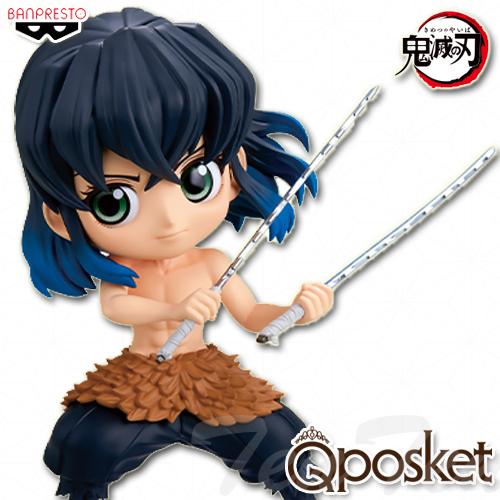 鬼滅の刃 Q posket 嘴平伊之助 II Aカラー フィギュア 【即納品・正規品】 Qポス プラ...