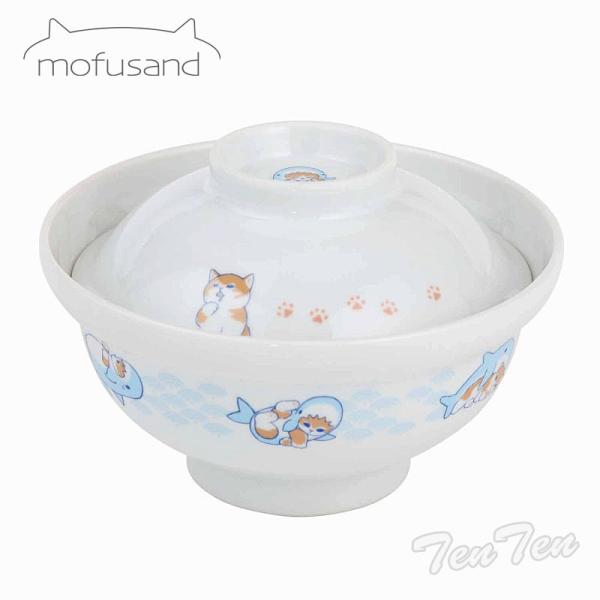 mofusand 蓋付きどんぶり 【即納品】 モフサンド 正規品 食器 皿 丼 猫 サメにゃん 日本...