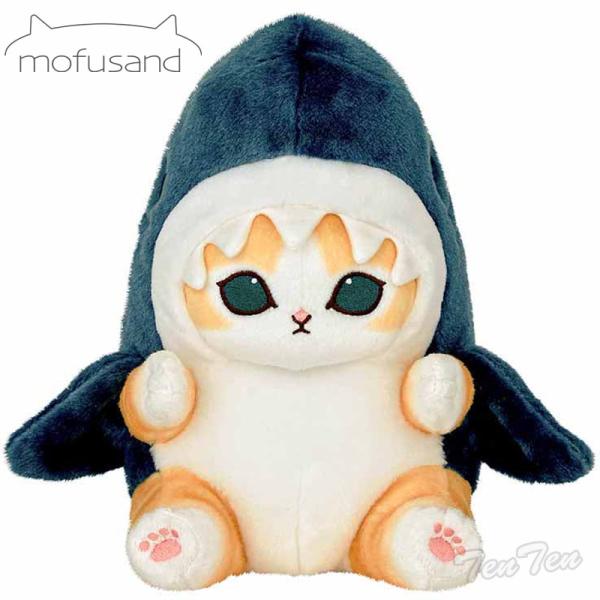 mofusand ぽてぽてサメにゃん ぬいぐるみ S 【即納品】 正規品 動物 かわいい もふもふ ...