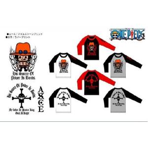 ワンピース エース ロングTシャツ メタルスト...の詳細画像1
