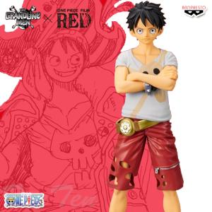 ONE PIECE FILM RED DXF THE GRANDLINE MEN vol.6 ルフィ(戦闘服) 【即納品】 映画 劇場版 ワンピース フィルムレッド プライズ フィギュア｜ten-ten-store