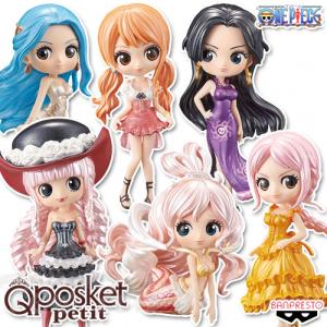 ワンピース Q posket petit Girls Festival 6種セット ナミ ビビ ハンコック しらほし姫 ペローナ レベッカ 【新品・未開封】 ONE PIECE プライズ フィギュア｜ten-ten-store