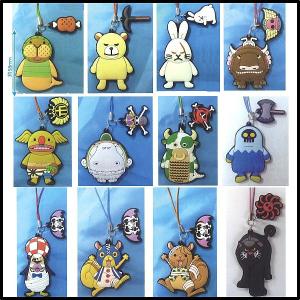ワンピース ラバーストラップ2 パンソンワークス コラボ : 天天ストア
