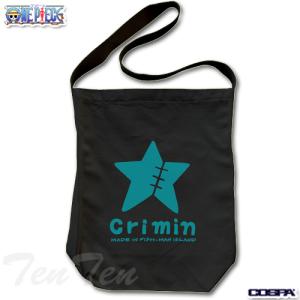ワンピース クリミナル ショルダートート ブラック  ONE PIECE グッズ バッグ COSPA