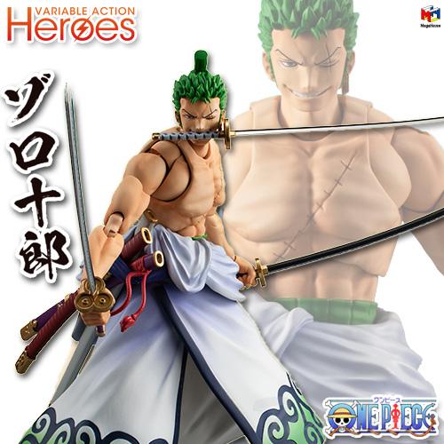 ヴァリアブルアクションヒーローズ ONE PIECE ゾロ十郎 【即納品】 ワンピース VAH メガ...