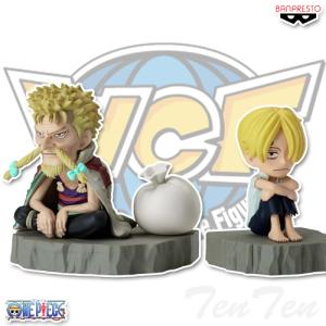 ワンピース ワールドコレクタブルフィギュア ログストーリーズ サンジ＆ゼフ 【新品・未開封】 WCF ONE PIECE デフォルメフィギュア｜ten-ten-store