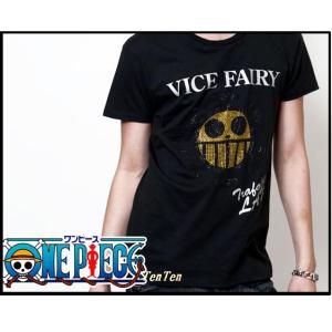 ワンピース Tシャツ トラファルガー ロー VICE FAIRY ブランドTシャツ 半袖