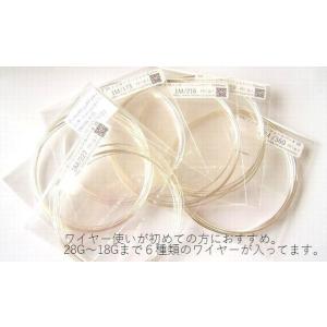 ポイント5倍・ノンターニッシュシルバー・ミックスパック28〜18G：全6種／アーティスティックワイヤ...