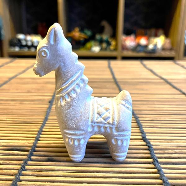 ウマ 置物 ミニサイズ 素焼き オブジェ バングラデシュ テラコッタ 動物 テラコッタアニマル ナチ...