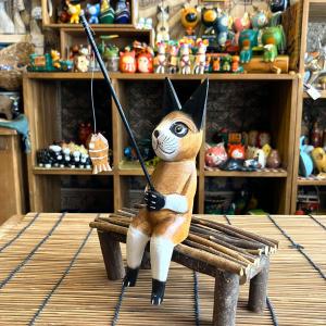 ゾウ 置物 木製 ビーズ ガラス 綺麗 インド アジアン オブジェ 象