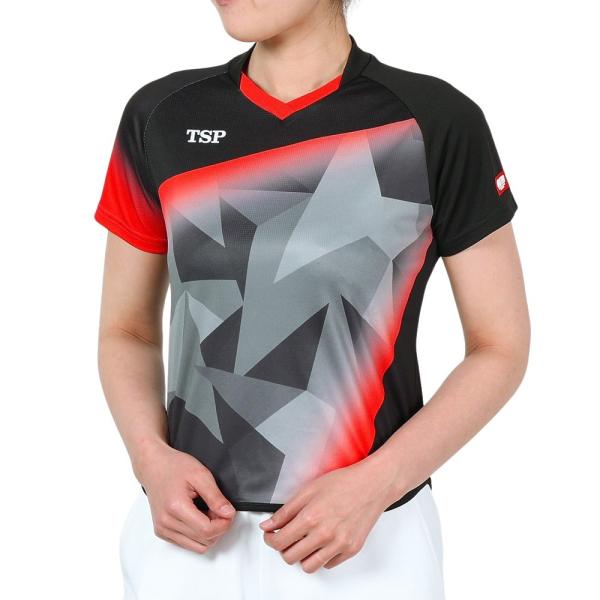 卓球 ユニフォーム ウェア シャツ レディス TSP ティーエスピー アステルシャツ 032417 ...