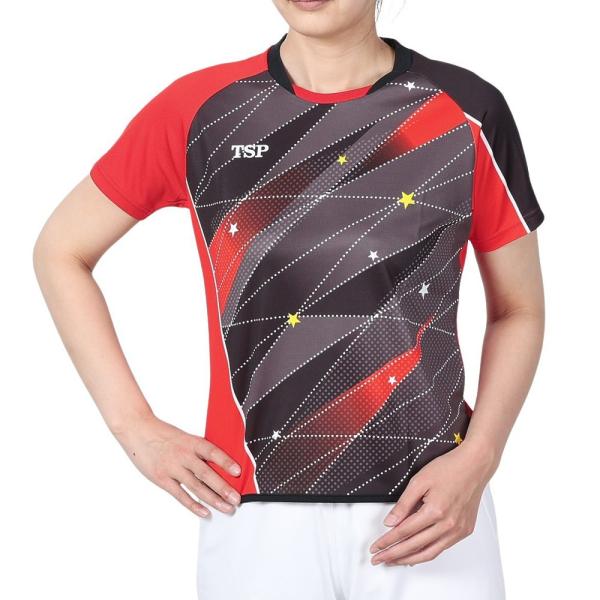 卓球 ユニフォーム ウェア  シャツ レディース TSP ティーエスピー フリッシュシャツ 0324...