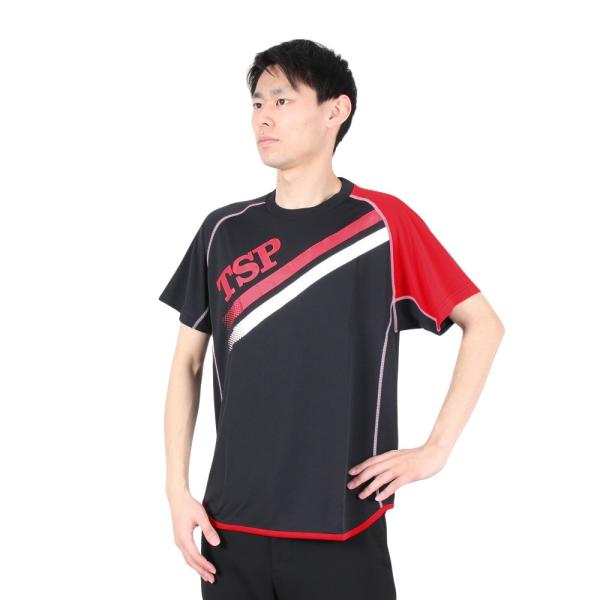 卓球 ウェア シャツ TSP ティーエスピー TT-175 半袖Tシャツ 033407 0021 在...