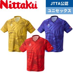 卓球　Nittakuユニホーム　非売品 Nittaku（ニッタク） ひなUNIシャツ(男女兼用)レディース メンズ 卓球