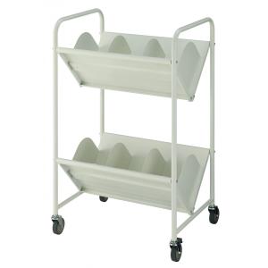 ライオン事務器 No.360NN スチール書庫（ベース一体型） 両開 45655