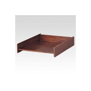 CROWN（クラウン） CR-TR111-WN 木製トレー A4判 ウォールナット