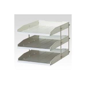 クラウン　CR-TR33-NG　パイラトレー（レタートレー）　３段