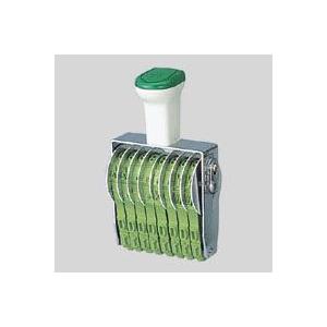 事務・店舗用品 8桁3様式 ライオン事務器 スタンプ ナンバリング M-32