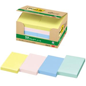 Post-it 付箋 6544SS-NE 業務用パック 40個　4セット 3M スリーエム ポストイット 6544SS-NE 強粘着ふせん 業務用パック 40