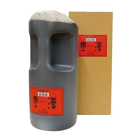 呉竹　BA8-180　書道用液　超濃墨墨滴　1.8L