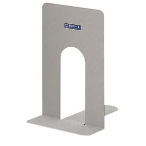 オープン工業　BE-1-GY　ブックエンド（特大）　2個1組　灰