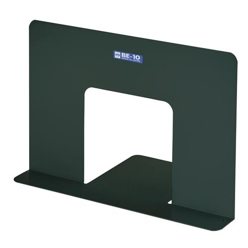 オープン工業　BE-10-BK　ブックエンド（ワイドタイプ）　2体（1組）　黒