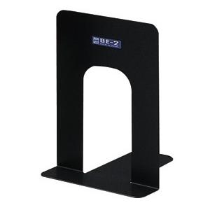 オープン工業　BE-2-BK　ブックエンド（大）　2個1組　黒