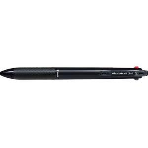 PILOT（パイロット）　BKHAB-50EF-B　3色ボールペン+シャープペンシル　アクロボール3+1（スリープラスワン）（0.5極細）　ブラック