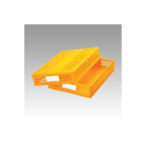 セキセイ　STX-70　シストレー＜フタ付＞　A4　黄