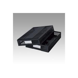 セキセイ　STX-70　シストレー＜フタ付＞　A4　黒