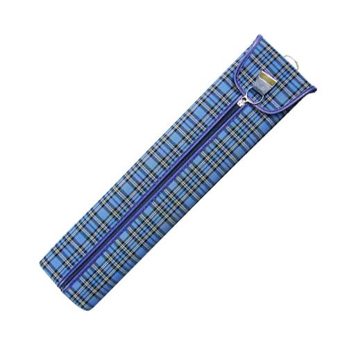 サクラクレパス（雲州堂）　USK-36#36　そろばんケース　23桁　中ファスナー　青